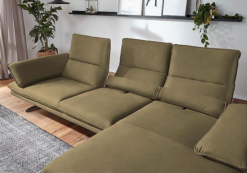 W.SCHILLIG Ecksofa »broadway, Designsofa mit tollem Sitzkomfort, L-Form«, S günstig online kaufen