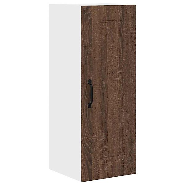 vidaXL Küchenwandschrank mit Regal Braun Eichen-Optik 30 x 31 x 80 cm 88466 günstig online kaufen