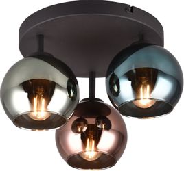 Reality Leuchten Deckenleuchte SHELDON, Deckenlampe 3-flammig günstig online kaufen