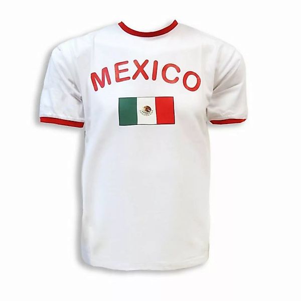 Sonia Originelli T-Shirt Fan-Shirt "Mexico" Unisex Fußball WM EM Herren T-S günstig online kaufen