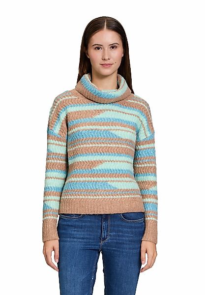 Betty&Co Strickpullover "Damen mit Struktur", 1 Stk. Jacquard günstig online kaufen
