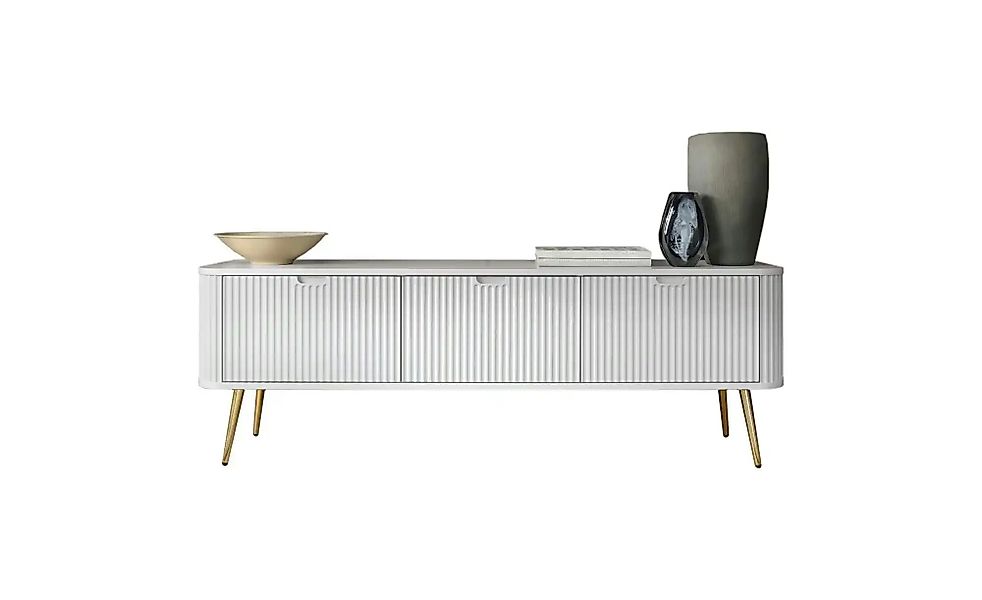 Lowboard  Zova ¦ weiß ¦ Maße (cm): B: 168 H: 56 Kommoden & Sideboards > Low günstig online kaufen