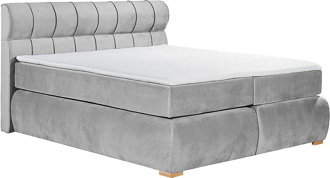 Places of Style Boxspringbett »Felicia«, in H4, inkl. Topper und Bettkasten günstig online kaufen