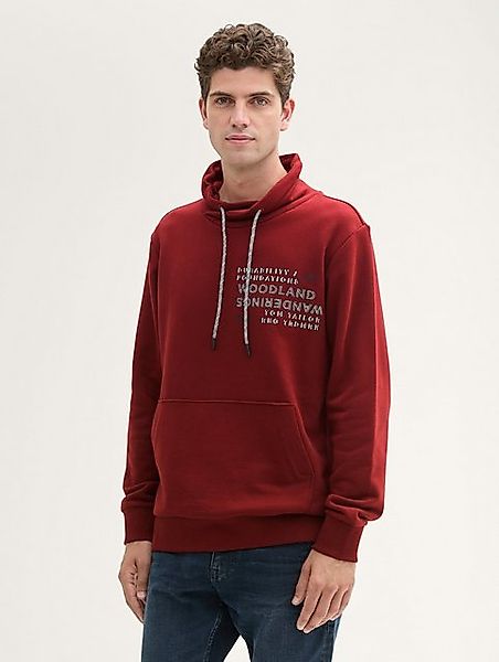 TOM TAILOR Sweatshirt Sweatshirt mit Textprint günstig online kaufen