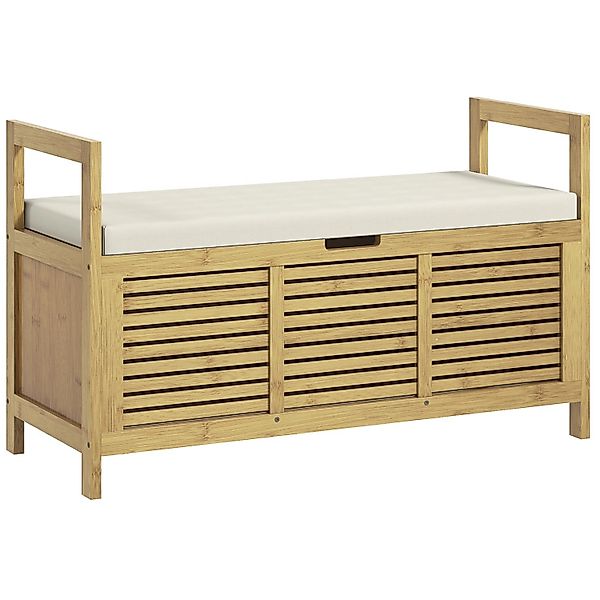 HOMCOM Sitzbank Schuhbank mit Klappdeckel, Schuhregal (Garderobenbank, 1-St günstig online kaufen