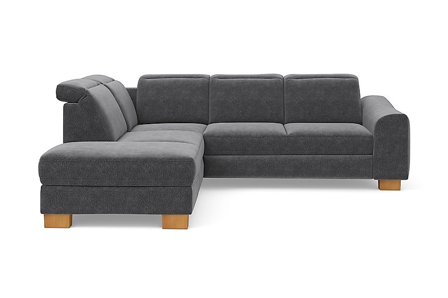 Home affaire Ecksofa »Dundee L-Form«, wahlweise mit Kopfteilverstellung und günstig online kaufen