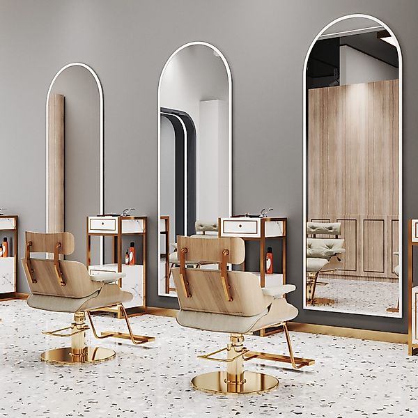 WDWRITTI Dekospiegel groß für Salon Hairsalon günstig online kaufen
