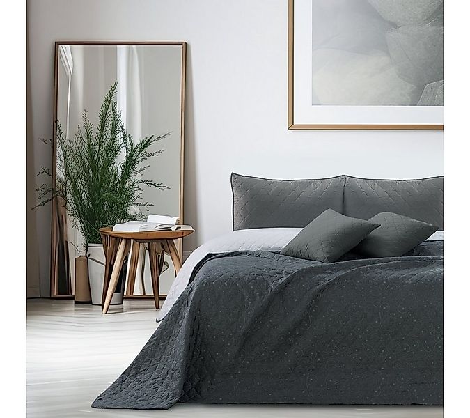 texpot Tagesdecke Bettüberwurf mit Steppung Blumenmuster günstig online kaufen