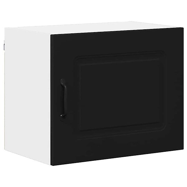 vidaXL Küchenwandschrank mit Tür Schwarz 50 x 31 x 40 cm Holzwerkstoff 8845 günstig online kaufen