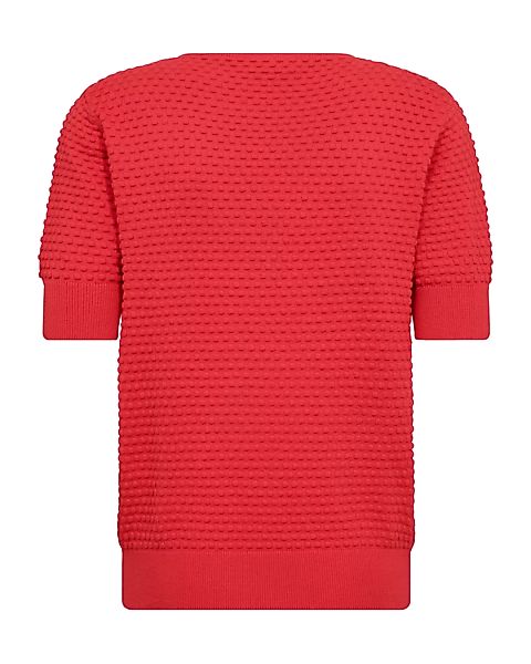 FREEQUENT Kurzarmpullover FQDODO-PU-DOTTIE-SS mit schöner Struktur günstig online kaufen