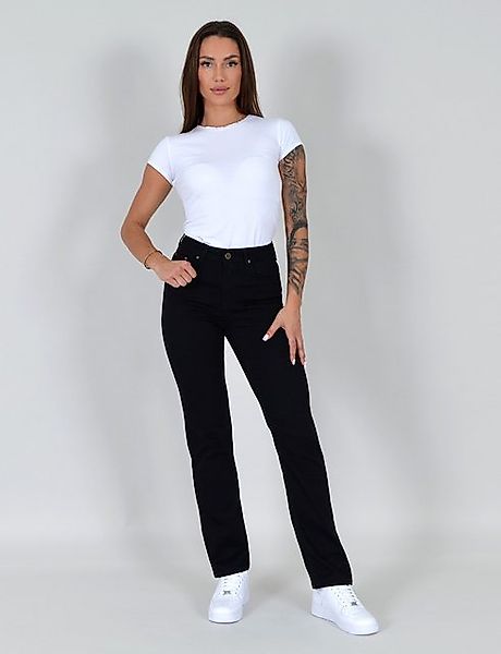ESRA Straight-Jeans Damen Stretch-Jeans G1400 Straight günstig online kaufen