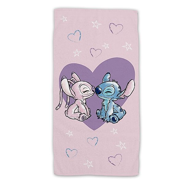 Jerry Fabrics Handtücher Disney LILO & STITCH Duschtuch Strandtuch Badetuch günstig online kaufen