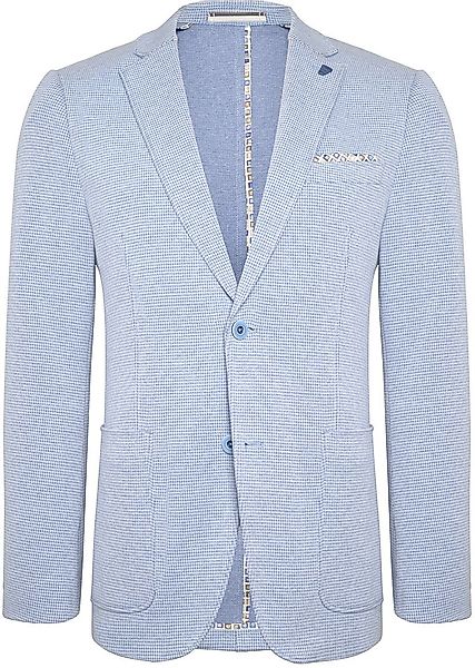 R2 Halflined Blazer Druck Hellblau - Größe 52 günstig online kaufen