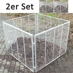 TRUTZHOLM Komposter 100x100x80 cm Metallkomposter aus günstig online kaufen