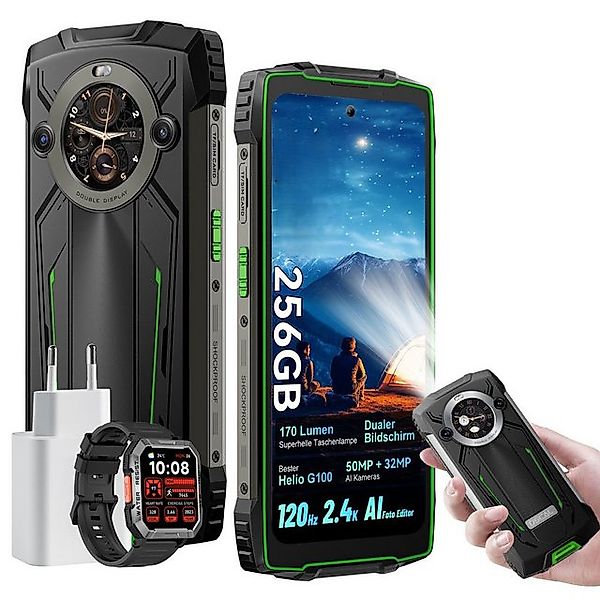 blackview BV8200 12+256GB AI incl. 45W USB-Ladegerät Smartphone (50 MP Kame günstig online kaufen