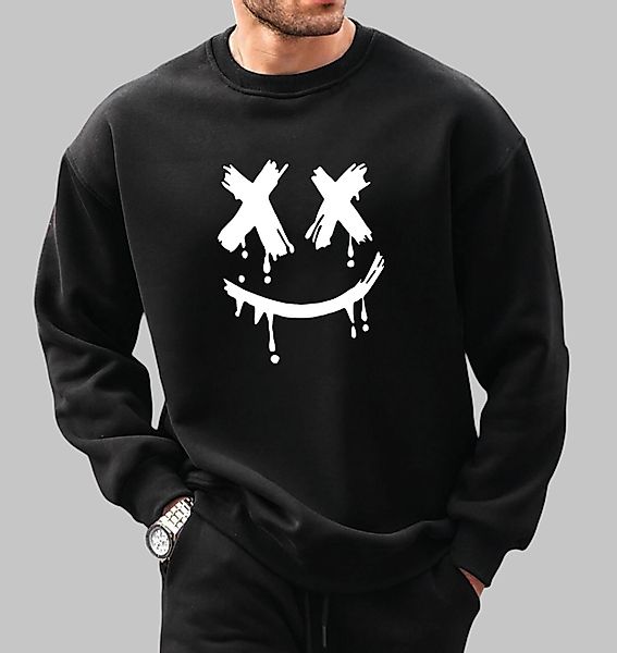 RMK Rundhalspullover Herren Pullover Sweatshirt Hoodie günstig online kaufen