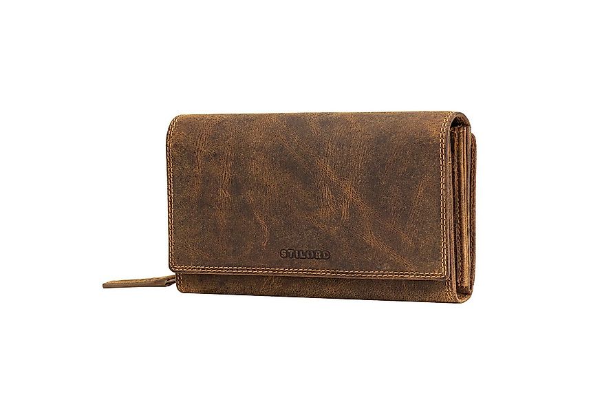STILORD Geldbörse "Alissa" Elegante Geldbörse Damen Leder Groß 26 Kartenfäc günstig online kaufen