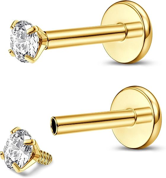 LuxusKollektion Schmuckset 2er Set Titan Lippenpiercing günstig online kaufen