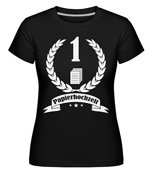 Papierhochzeit · Shirtinator Frauen T-Shirt günstig online kaufen