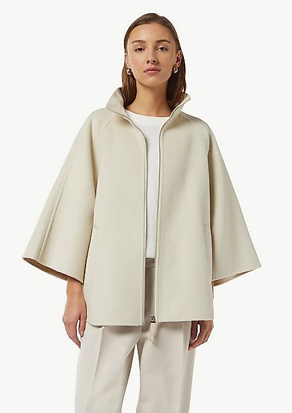 comma Poncho Outdoor-Umhang Wollmix-Cape im Loose Fit mit Raglan-Ärmeln günstig online kaufen