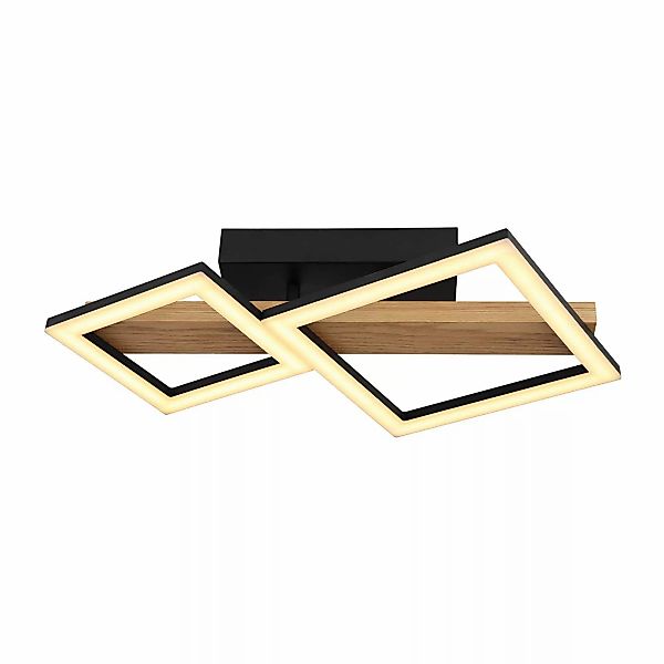 LED-Deckenleuchte Dustin, zweiflammig günstig online kaufen