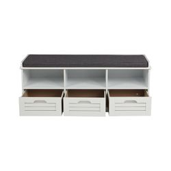 HTI-Line Schuhschrank Schuhbank mit 3 Schubladen günstig online kaufen