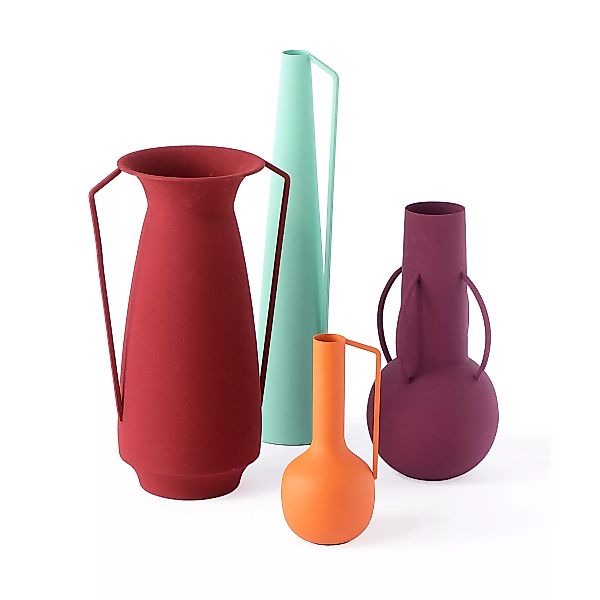 pols potten - Roman Vase 4er Set - mehrfarbig/matt günstig online kaufen