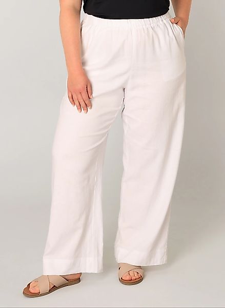 Base Level Curvy Leinenhose "Yula" günstig online kaufen