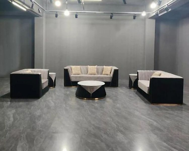 JVmoebel Sofa Medusa Sofagarnitur Möbel Couch Set 4tlg., 4 Teile günstig online kaufen