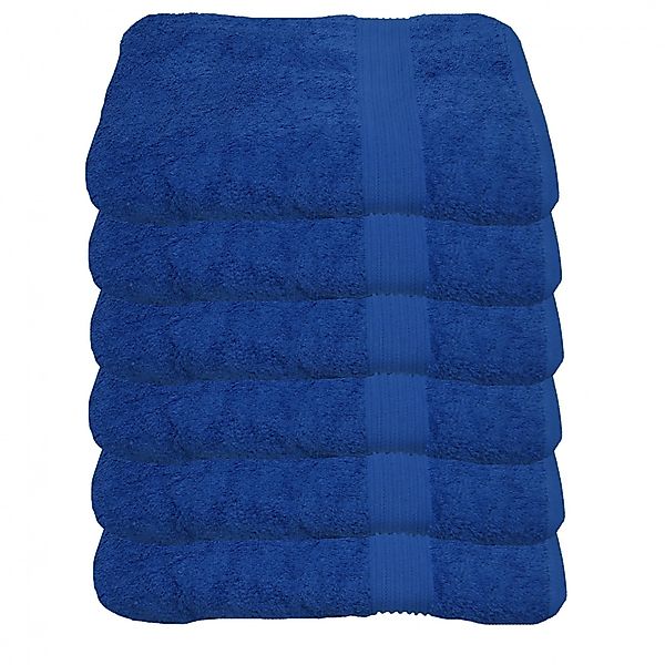 Julie Julsen Handtücher 6-Handtücher-Royalblau-Handtuch 50 x günstig online kaufen