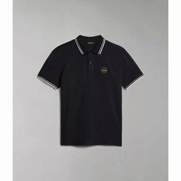 Napapijri  T-Shirts & Poloshirts E-MACAS NP0A4H5Z-176 BLU MARINE günstig online kaufen