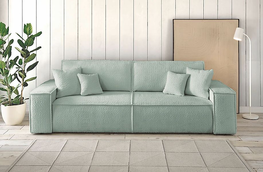 OTTO home 3-Sitzer "FINNLEY, Schlafsofa 257 cm, Couch mit Schlaffunktion & günstig online kaufen
