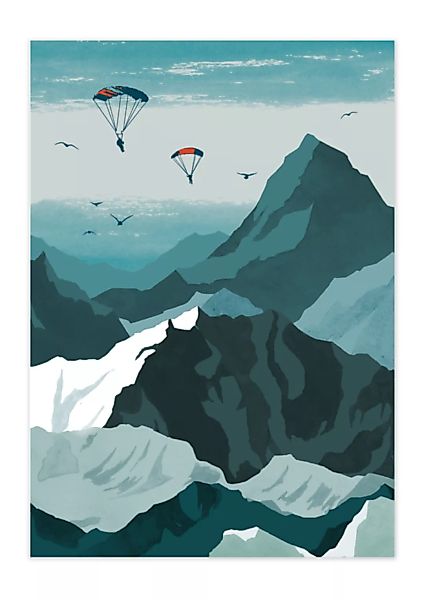 Poster Nature Sky Diver Matt günstig online kaufen
