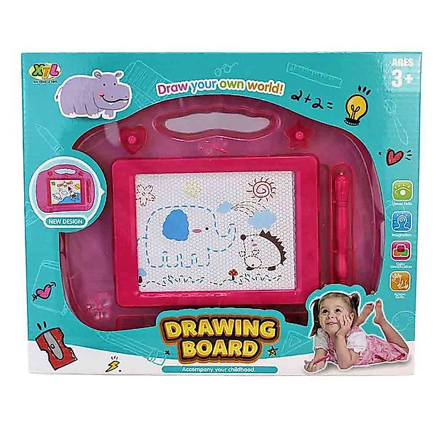 Jonotoys Zaubertafel Magnetische Zeichentafel für Kinder - ca. 24 cm, (1-tl günstig online kaufen