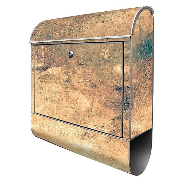 Banjado Design Briefkasten Silber Pulverbeschichtet 39x47x14cm 2 Schlüssel günstig online kaufen