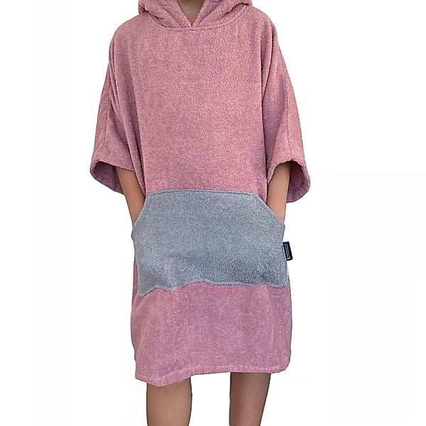 HOMELEVEL Bademantel Badeponcho Unisex aus 100% günstig online kaufen
