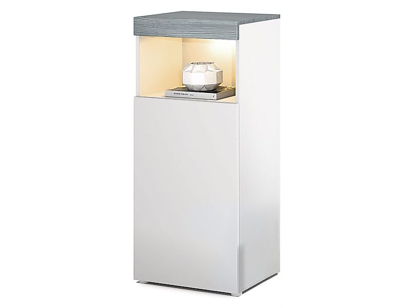 Vladon Standvitrine Pure (Vitrine, Korpus, Avola-Anthrazit günstig online kaufen