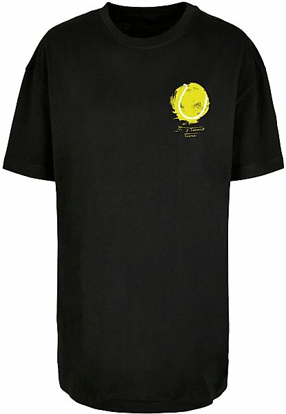 Merchcode T-Shirt "Merchcode Damen Ladies Its Tennis Time Boyfriend Tee", ( günstig online kaufen