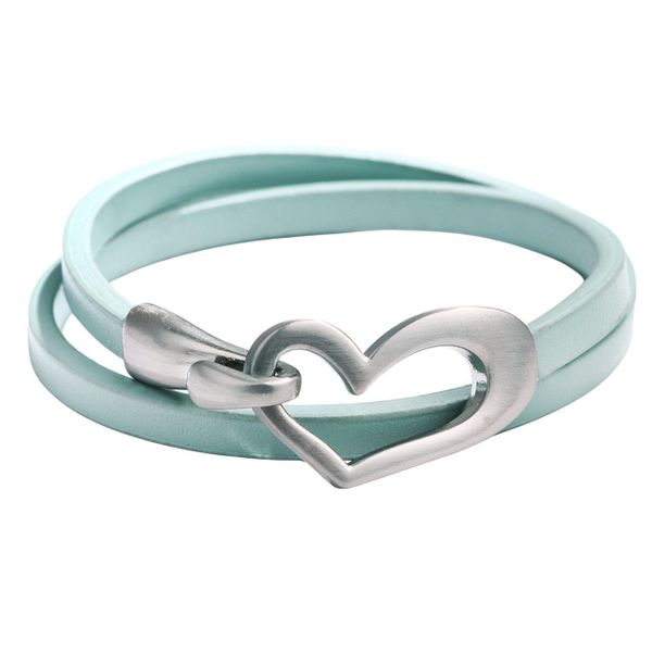 KARMA Wickelarmband Damen Herz PU Leder günstig online kaufen