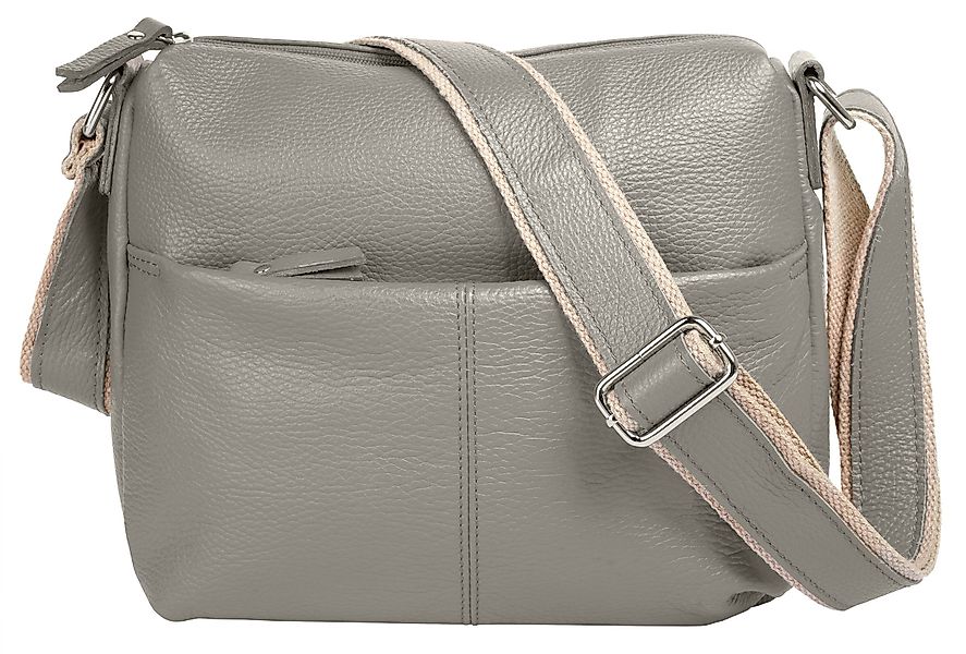 Samantha Look Umhängetasche, echt Leder, Made in Italy günstig online kaufen