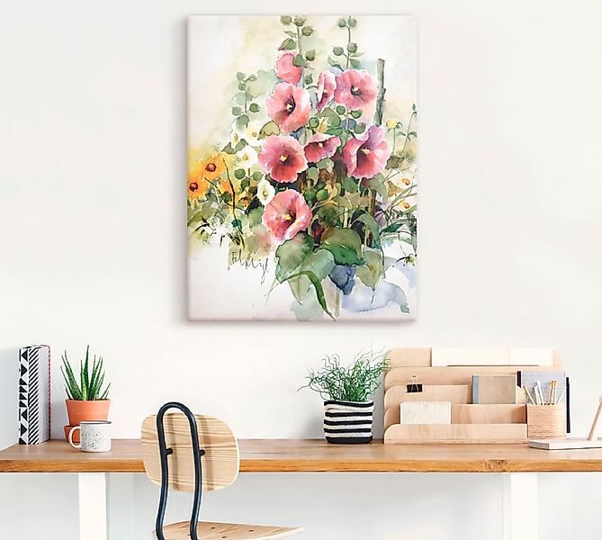 Artland Wandbild "Blumen Zusammenstellung I", Blumen, (1 St.), als Leinwand günstig online kaufen