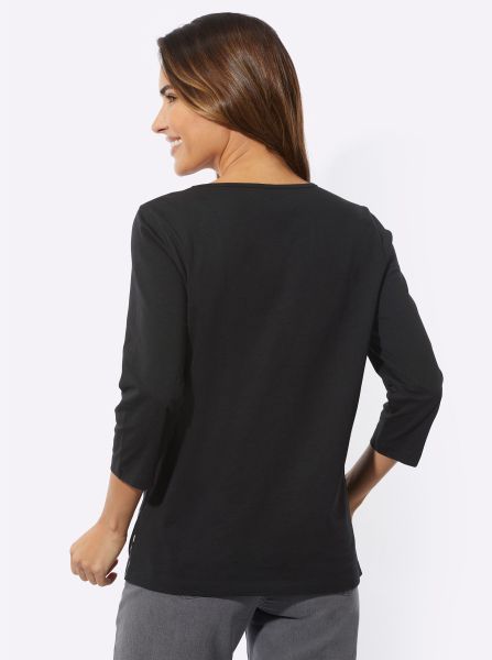 Classic Basics Rundhalsshirt "Rundhals-Shirt" 1 Stk. tlg. günstig online kaufen