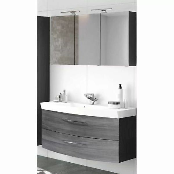 Lomadox Waschplatz Set mit Waschtisch & LED-Spiegelschrank FLORIDO-03 in Ho günstig online kaufen
