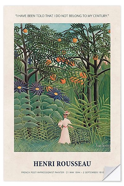 Posterlounge Poster Henri Rousseau, I Do günstig online kaufen