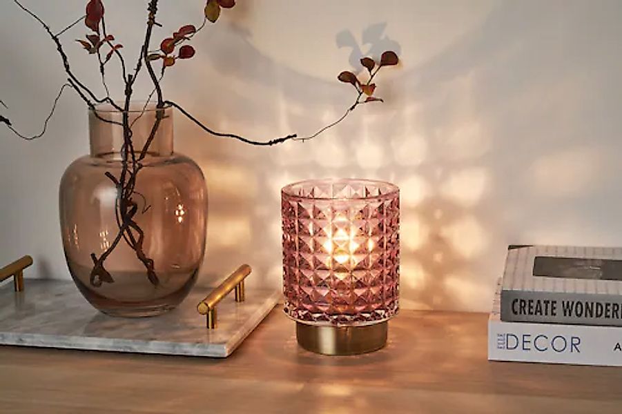 Pauleen Tischleuchte »Cute Glamour mobile«, E14, 1 St., Batteriebetrieben, günstig online kaufen