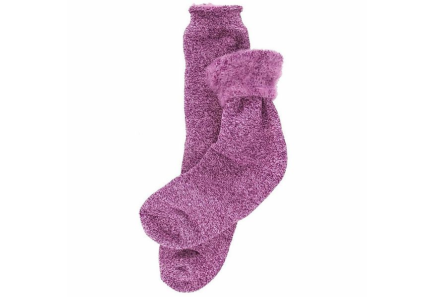 Antonio Haussocken Antonio Damen Thermo Socken 35-38 Purple günstig online kaufen