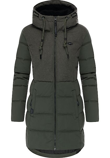 Ragwear Winterjacke "Ashani Block Intl." mit Kapuze stylischer Winterparka günstig online kaufen