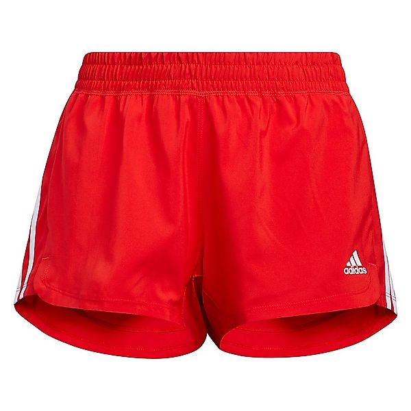 Adidas Pacer 3 Stripes Woven Shorts Hosen XS Vivid Red günstig online kaufen