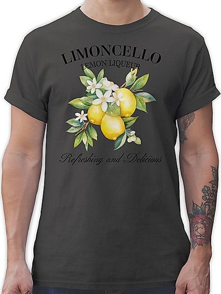 Shirtracer T-Shirt Limoncello Refreshing and Delicious I Limoncello Geschen günstig online kaufen