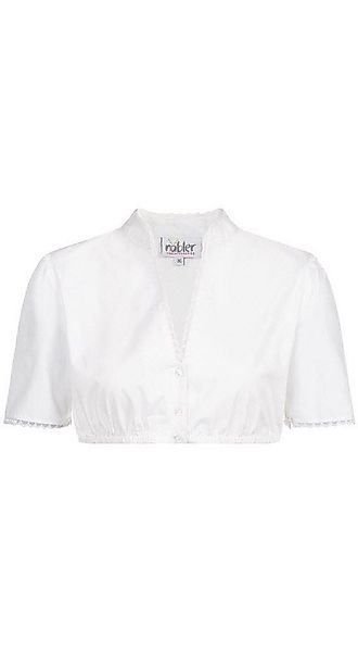 Nübler Dirndlbluse Dirndlbluse Kurzarm Babsi in Weiß von Nübler günstig online kaufen